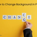 How to change background in picsart